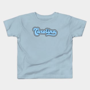 Retro Carolina Script // North Carolina Kids T-Shirt